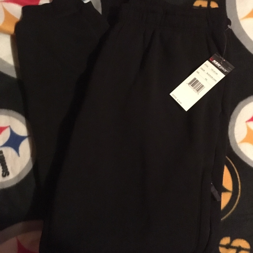 Black sweat pants